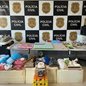 Agentes apreendem maconha, cocaína e haxixe em operação que desmantela esquema de tráfico organizado - Foto: Divulgação/ Polícia Civil