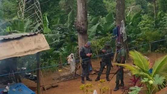 Ação faz parte de ofensiva para coibir crimes contra a fauna em áreas de preservação - Imagem: Reprodução / Polícia Ambiental