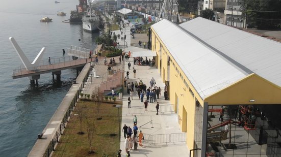 O evento gratuito reúne especialistas e sociedade civil para discutir os Objetivos de Desenvolvimento Sustentável no Parque Valongo - Foto: Divulgação/ Prefeitura de Santos