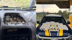 Uma fiscalização rotineira resultou na prisão de um casal e na apreensão de remédios emagrecedores proibidos pela Anvisa - Foto: Divulgação / Polícia Rodoviária Federal