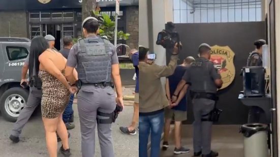 Operação no bairro Ponta da Praia apreendeu cocaína, lança-perfume, 14 celulares e até máquina de cartão de crédito - Imagem: Reprodução