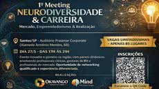 Profissionais da neuropsicologia e RH se reúnem para debater a inclusão de neurodivergentes no mercado de trabalho - Imagem: Divulgação