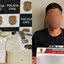 Suspeito de 27 anos foi autuado em flagrante por tráfico e associação, permanecendo à disposição do Poder Judiciário - Foto: Reprodução
