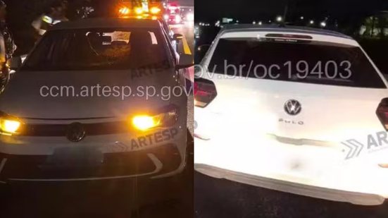 Após o atropelamento, um dos motoristas permaneceu no local, enquanto o outro fugiu sem prestar assistência à vítima - Foto: Artesp
