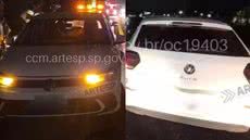 Após o atropelamento, um dos motoristas permaneceu no local, enquanto o outro fugiu sem prestar assistência à vítima - Foto: Artesp