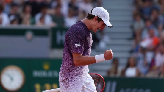 Após um primeiro set equilibrado, Fonseca dominou os dois seguintes - Foto: Rolex