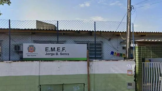 Diretoria acionou a guarda e prefeitura designou psicólogos para prestar apoio aos alunos e funcionários - Imagem: Reprodução / ALESP