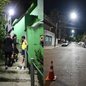 Com a modernização, Ponta da Praia se torna o 17º bairro iluminado por LED, aumentando segurança e reduzindo custos - Foto: Divulgação/ Prefeitura de Santos