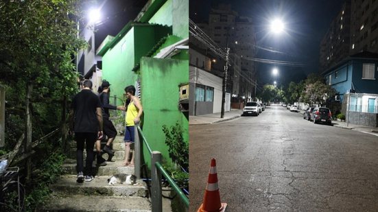 Com a modernização, Ponta da Praia se torna o 17º bairro iluminado por LED, aumentando segurança e reduzindo custos - Foto: Divulgação/ Prefeitura de Santos