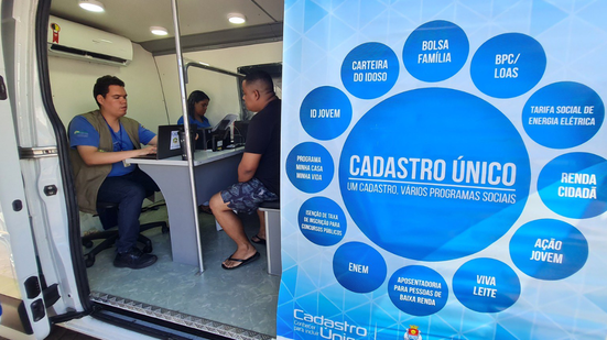 Com o CadMóvel, Guarujá busca descentralizar o atendimento e garantir direitos a quem precisa de benefícios como o Bolsa Família - Foto: Prefeitura de Guarujá