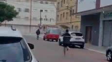 Roubo a pedestre mobiliza buscas da Guarda Civil Municipal em Praia Grande - Imagem: Reprodução
