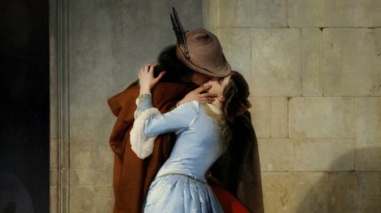 O Beijo, Francesco Hayez, 1859 – Intensidade romântica, despedida e risco atravessados pela história