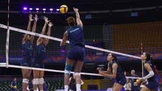 Seleção Brasileira Feminina de Vôlei inicia sua jornada na Liga das Nações 2026 contra a Holanda - Foto: CBV