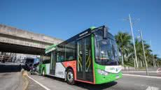 Serão três modelos de ônibus elétricos em rodízio, com foco em sustentabilidade e conforto para os usuários - Foto: Reprodução