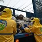 A parceria entre a Prefeitura e a Terra Santos Ambiental traz melhorias na coleta seletiva, incluindo aplicativo e veículos elétricos - Foto: Divulgação/ Prefeitura de Santos
