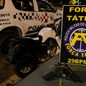 A operação da PM resultou na apreensão de um revólver e uma motocicleta com identificação adulterada - Foto: Divulgação/ 29° BPMI