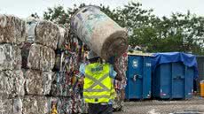 Volume foi processado pela Cooperativa Rainha da Reciclagem - Imagem: Divulgação