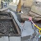 Operação contou com apoio logístico da Prodesan e monitoramento do trânsito pela CET-Santos para segurança dos trabalhadores - Foto: Divulgação/ Prefeitura de Santos