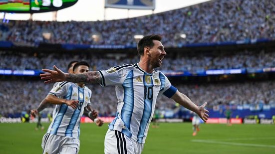 Messi se torna o maior artilheiro das Copas - Foto: Roberto Schmidt / AFP