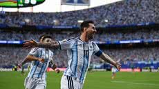Messi se torna o maior artilheiro das Copas - Foto: Roberto Schmidt / AFP