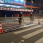 Avenida Santos Dumont é foco de melhorias, com nova sinalização para pedestres e motoristas, visando reduzir acidentes - Foto: Divulgação/ Prefeitura de Guarujá