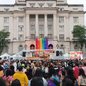 Evento destaca mulheres trans e cis, promovendo igualdade e segurança na 9ª Parada do Orgulho LGBT de Santos - Foto: Vanessa Medeiros/ TV Tribuna