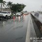 Demora em arrancada causa batida em cadeia e congestionamento na Expressa Sul - Imagem: Reprodução