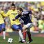 Seleção com Neymar no último confronto contra a Escócia em 2011 - Foto: Richard Sellers