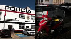 Após fuga de suspeitos, polícia investiga veículo clonado e encaminha para perícia técnica na Central de Polícia Judiciária - Foto: Divulgação/ 29° BPMI