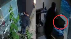 Câmeras de segurança registraram os crimes e ajudaram a polícia a identificar o suspeito, que já era conhecido na região - Foto: Reprodução