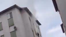 Fogo em colchão destrói quarto de apartamento no Conjunto Cantagalo - Imagem: Divulgação