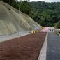 Nova rampa de escape no km 46 da Anchieta protegerá caminhões em pistas invertidas - Imagem: Divulgação / Ecovias