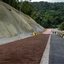 Nova rampa de escape no km 46 da Anchieta protegerá caminhões em pistas invertidas - Imagem: Divulgação / Ecovias