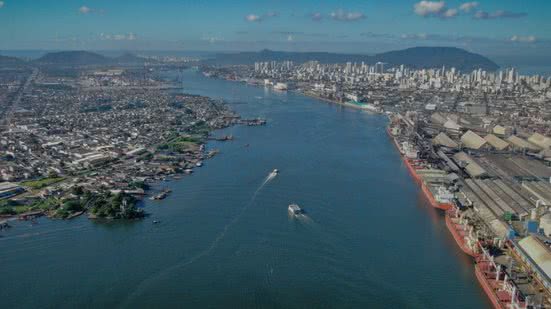 Antaq prorroga consulta pública da concessão do canal do Porto de Santos após falha no sistema - Imagem: Divulgação