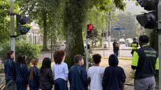 Com foco na segurança viária, Praça Belmiro Ribeiro recebe atividades lúdicas gratuitas em julho - Imagem: Divulgação