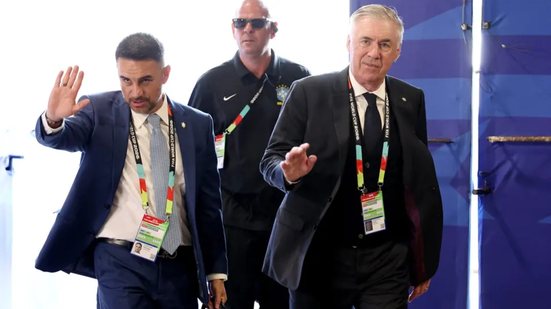 Após eliminação na Copa do Mundo de 2026, CBF confirma permanência de Carlo Ancelotti até 2030 - Foto: Reuters