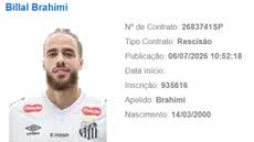 Atacante de 26 anos estava emprestado ao Estrela da Amadora e rescisão foi publicada no BID da CBF - Imagem: Divulgação / BID