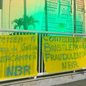 Movimento estende faixas contra a CBF no Rio e cobra gestão à altura da Seleção - Imagem: Núcleo BR