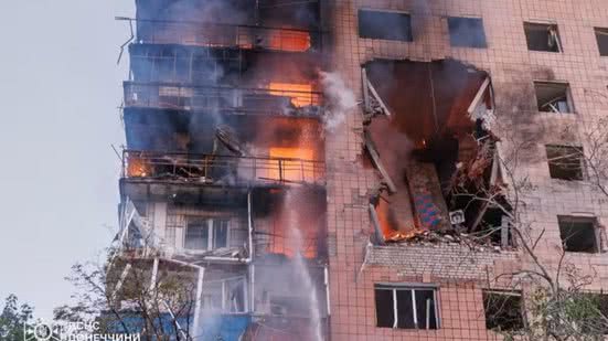 Foto: Serviço de Emergência da Ucrânia via AP