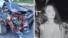 O corpo de Danielle foi sepultado sob forte comoção, enquanto o inquérito policial investiga as circunstâncias do acidente - Foto: Reprodução e Redes Sociais