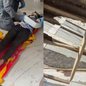 Defesa Civil e fiscais realizam vistorias após o acidente que deixou uma casa danificada e uma mulher ferida - Foto: Carlos Abelha/TV Tribuna