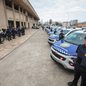 Com 21 Chevrolet Spin e 5 Fiat Strada, nova frota atenderá Patrulhamento Comunitário e Trânsito, além de 10 motocicletas - Foto: Divulgação/ Prefeitura de Praia Grande
