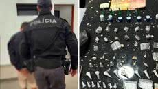 Ação da Polícia Militar resulta na prisão de homem por tráfico de drogas em Ilha Comprida, Litoral Sul Paulista - Foto: Divulgação/ 14° BPMI