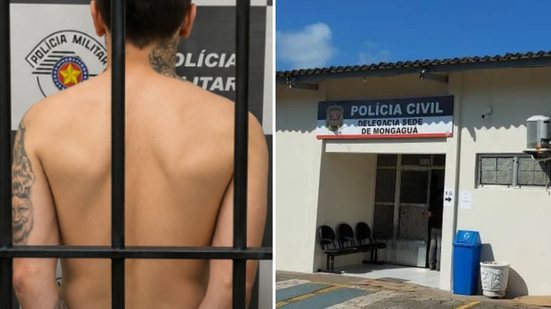 Policiais realizavam patrulhamento preventivo quando abordaram o homem, que tentou fugir e desacatou os agentes com ofensas. - Foto: Divulgação/ 29° BPMI