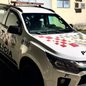 A ação da Força Tática resultou na captura de um homem com mandado de prisão em aberto durante patrulhamento em Mongaguá - Foto: Divulgação/ 29° BPMI