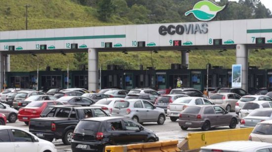 A Imigrantes realiza obras para ampliar a segurança viária e otimizar o tráfego - Imagem: Divulgação