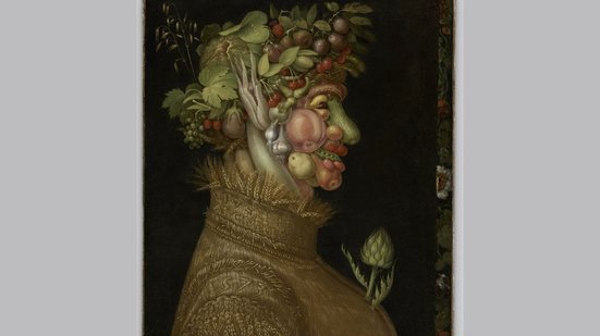 Giuseppe Arcimboldo, O Verão, 1573, Museu do Louvre - Imagem: Musée du Louvre