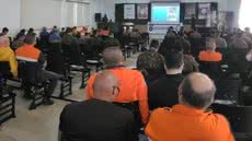 Encontro reúne agentes municipais e forças de segurança para integrar respostas em episódios de emergência climática - Foto: Divulgação/ Prefeitura de Praia Grande