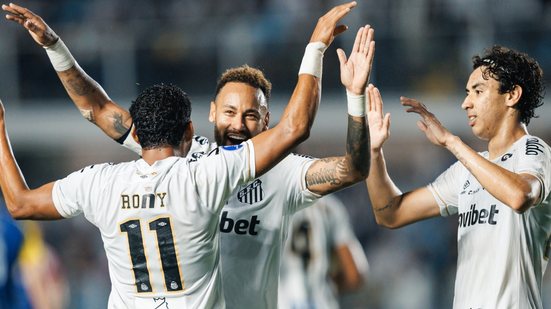 Após um início complicado, Santos se recupera e vence UCV - Foto: Raul Baretta/ Santos FC