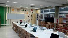A nova estrutura na Escola Caminhos do Bem visa desenvolver habilidades práticas e criatividade entre os alunos da rede municipal - Foto: Divulgação/ Prefeitura de Bertioga